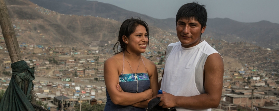 young couple Peru young couple Peru