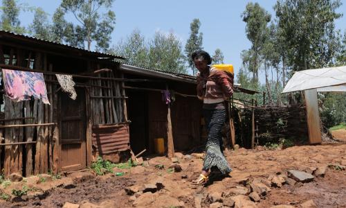 Young women working in Ethiopia