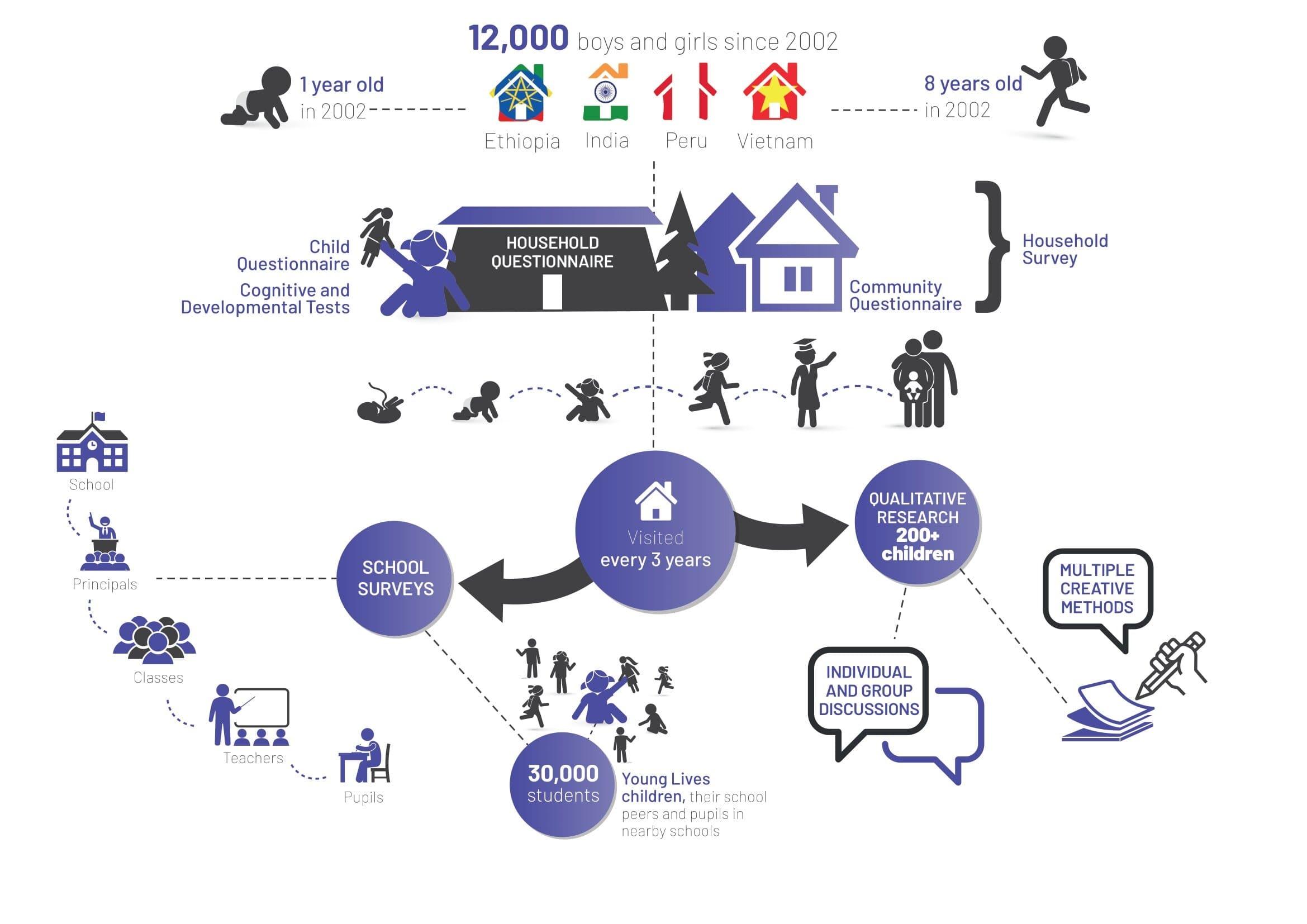 Household questionnaire infographic