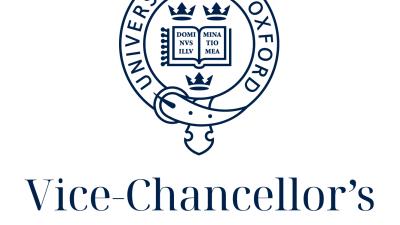 Image of the University of oxford logo and the words Vice-Chancellor's Awards 2025