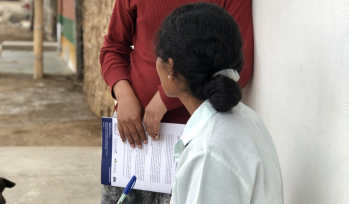 Fieldworkers in action