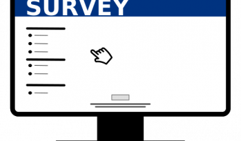 Online survey icon, via Wikimedia Commons