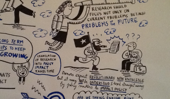 animation by Jorge Martin Cartoon representing impactful research