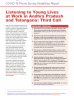 Listening to Young Lives at work in Andhra Pradesh and Telangana cover